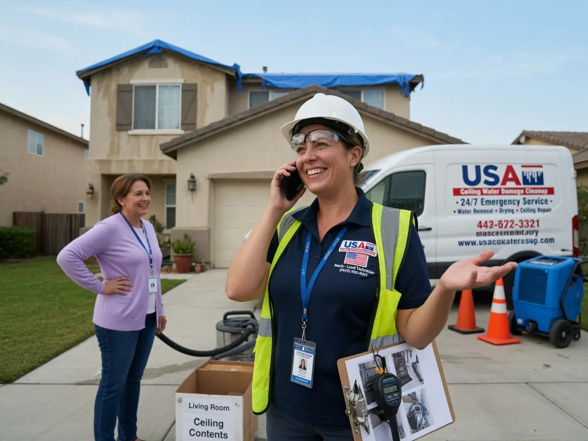Ceiling Water Damage Restoration Thawville, IL FAQs